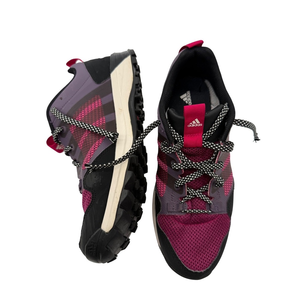 Adidas Kanadia 7 TR Trail Running Shoes Womens Size 8 Pink Purple AQ4813 - Picture 9 of 11